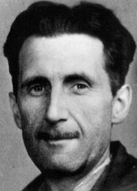 portrait of George Orwell